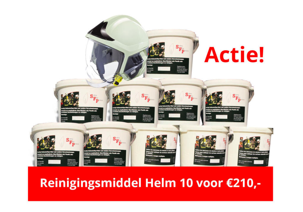 Reinigingsmiddel helm aanbieding 10 stuks